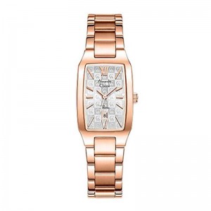 Alexandre Christie AC 2455 Rosegold White Motif LDFRGSL1
